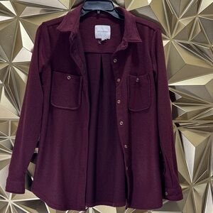Dictionary Burgundy Knit Top